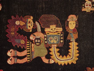 Burial Cloth, Paracas Tribe (detail)